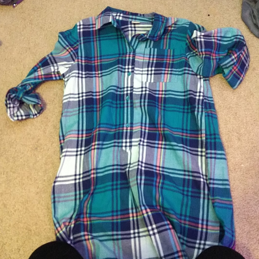 Flannel dress